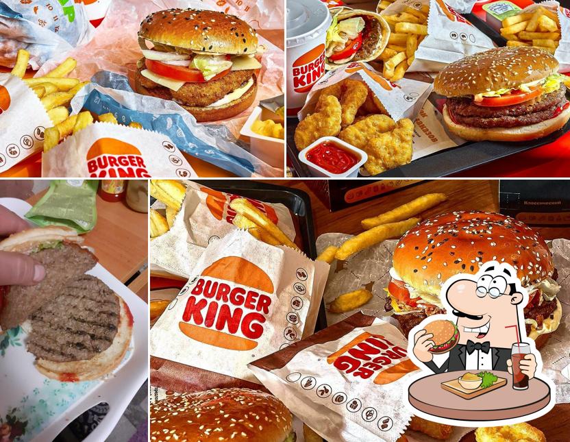 Закажите гамбургеры в "Бургере Кинг"