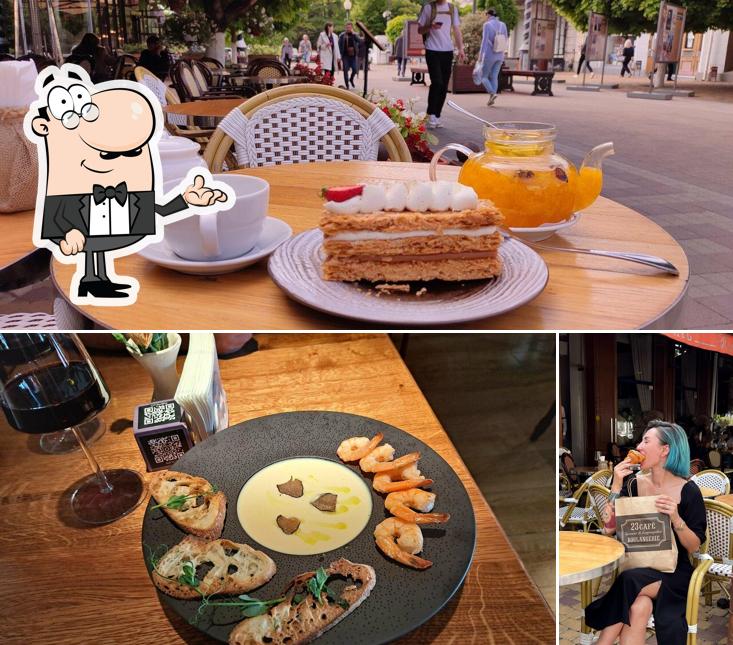 Интерьер "23 Cafe boulangerie"