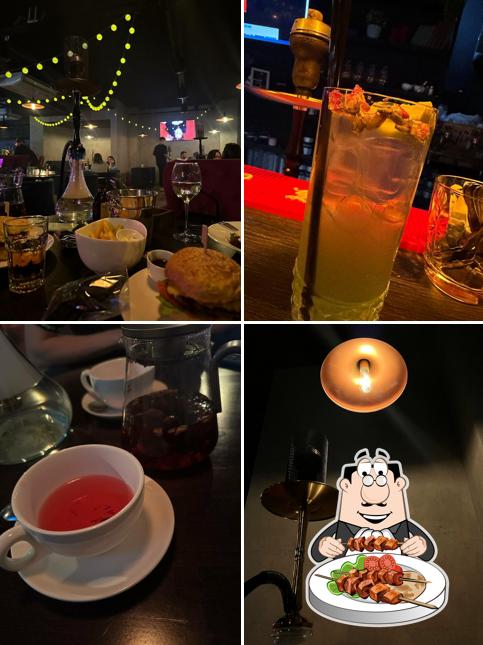 Еда в "Нирвана Лаунж"