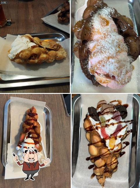 Еда в "Чуде Вафли"