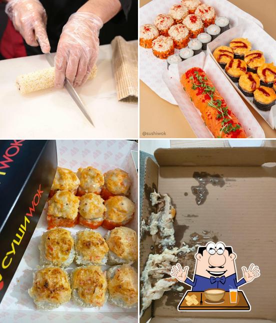 Блюда в "Суши Wok"