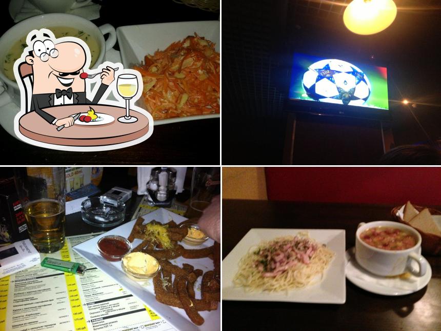 Блюда в "Контакте бар"