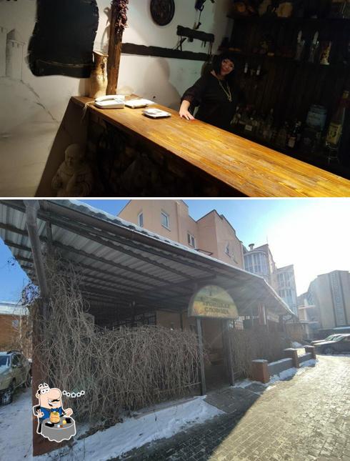 Еда в "Троицкой слободе"