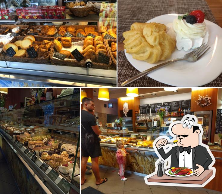 Еда в "Булочной на Хмельницкого"