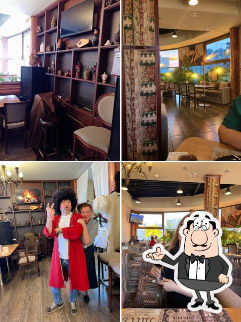 Интерьер "Ирландского Паба Harats Брянска"