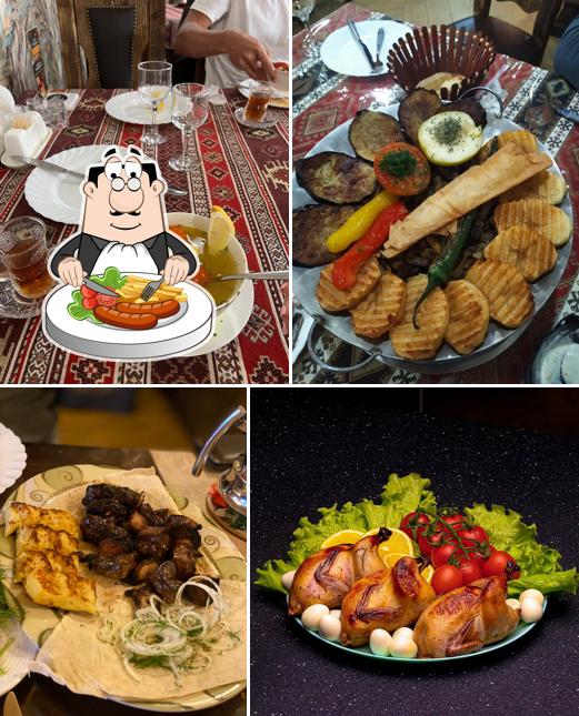 Блюда в "Кафе Гянджа"