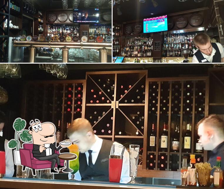 Посмотрите на внутренний интерьер "Big Pig"