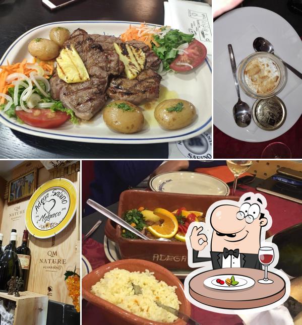 Еда в "Adega Sabino"