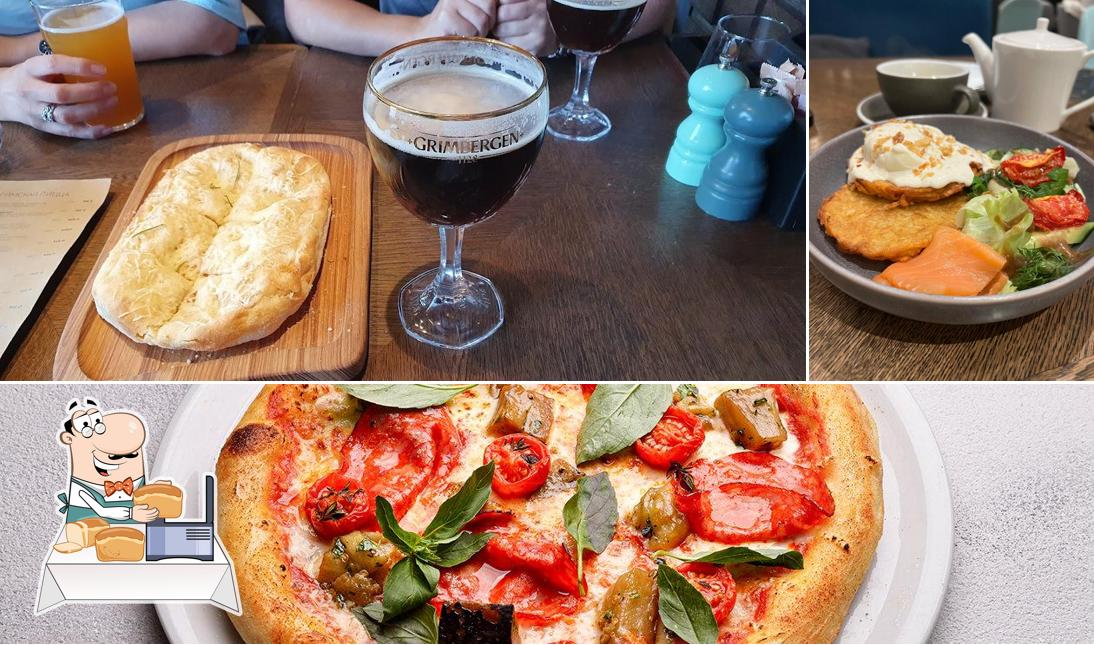 Чесночный хлеб в "Stories"