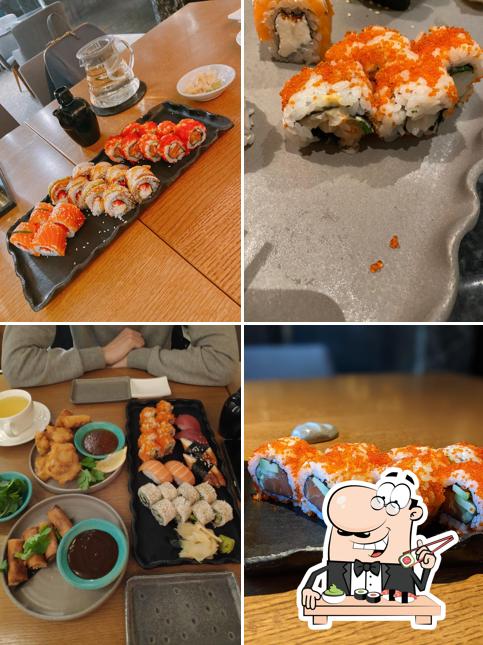 В "КИДО" вы можете попробовать суши