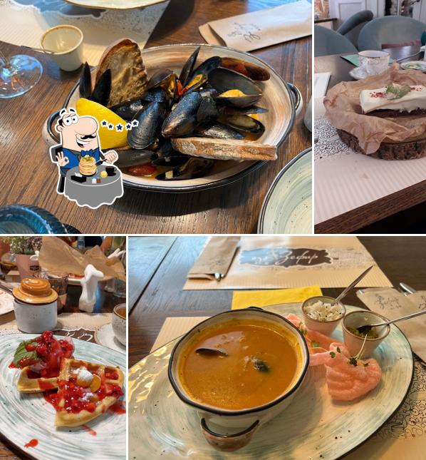 Еда в "Кафе Зефир"