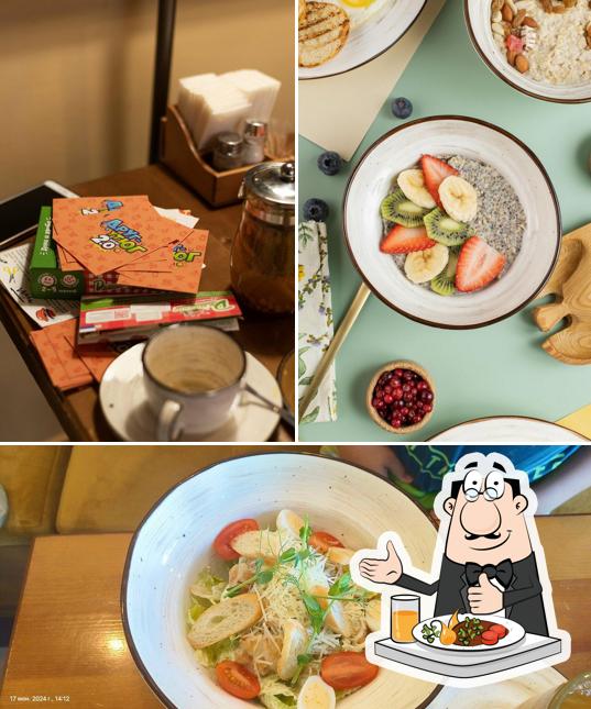 Еда в "Пекарне на Чумбаровке"