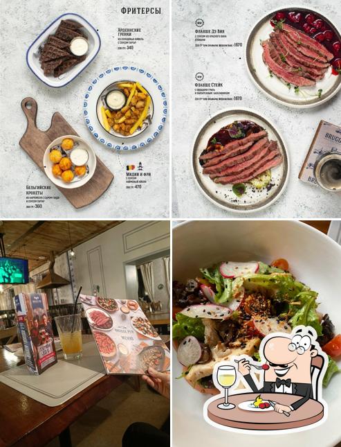 Блюда в "Brugge Pub"