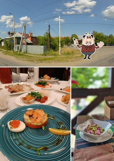 Еда и внешнее оформление в Волга