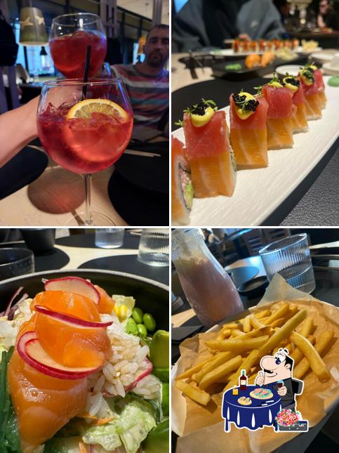 Сашими в "Якитории"