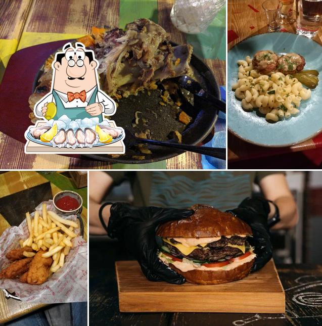 Устрицы в "Слоне и солоде"