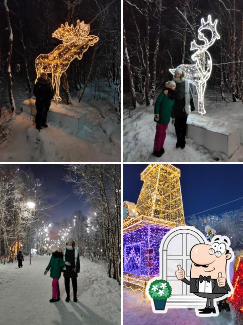 Посмотрите, как "Три Соуса" выглядит снаружи