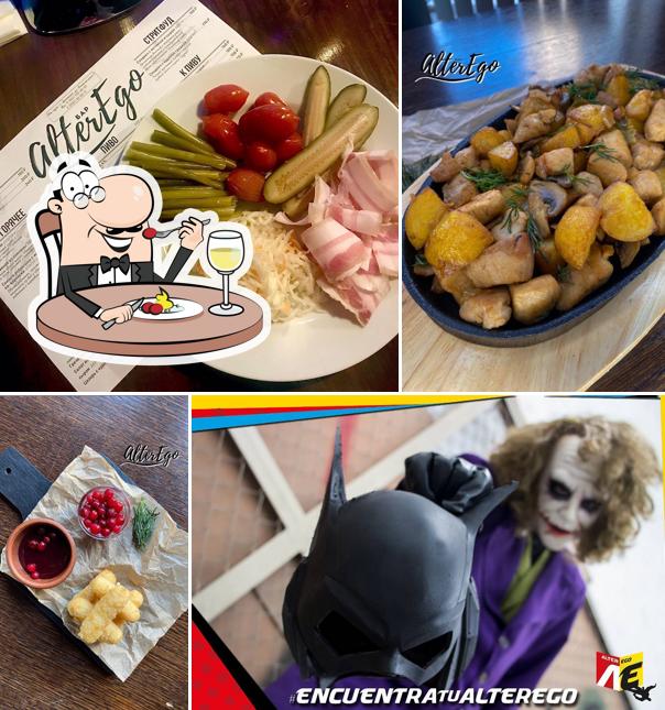 Еда в "Альтер Эго"