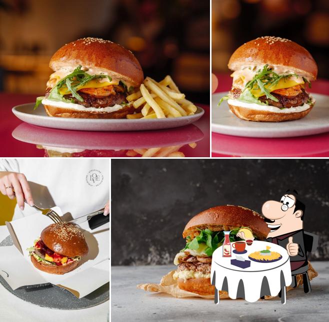 Отведайте гамбургеры в "Креветки и бургеры"