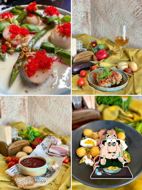 Блюда в "Старом Городе, ресторане"