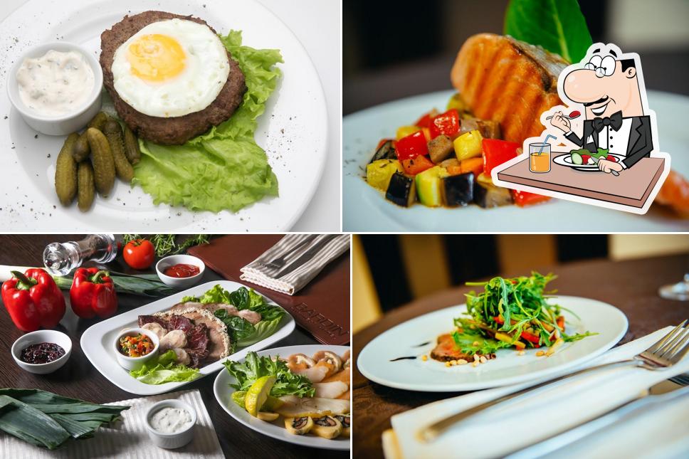 Еда в "Бардине отель Новокузнецк"