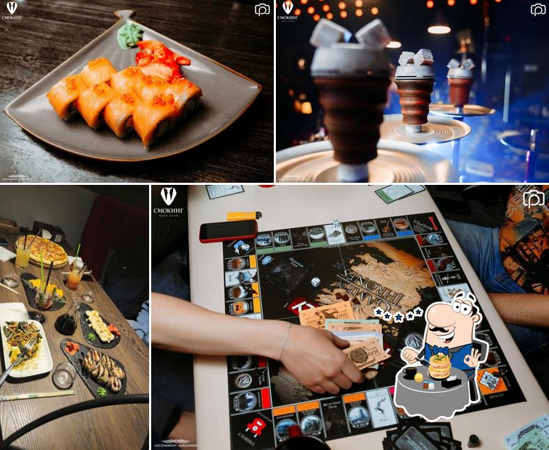 Блюда в "Смокинге REST CLUB"