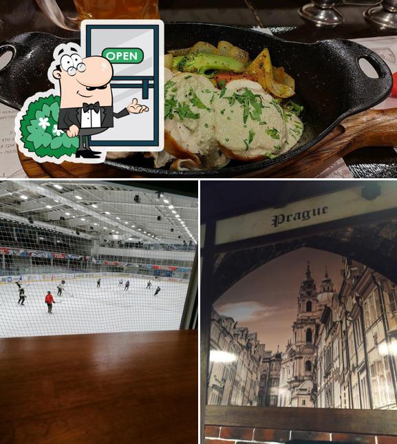 Внешнее оформление и еда - все это можно увидеть на этом снимке из Basta Pilsner