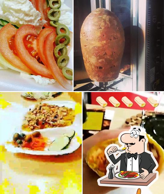 Еда в "Донер Амир"