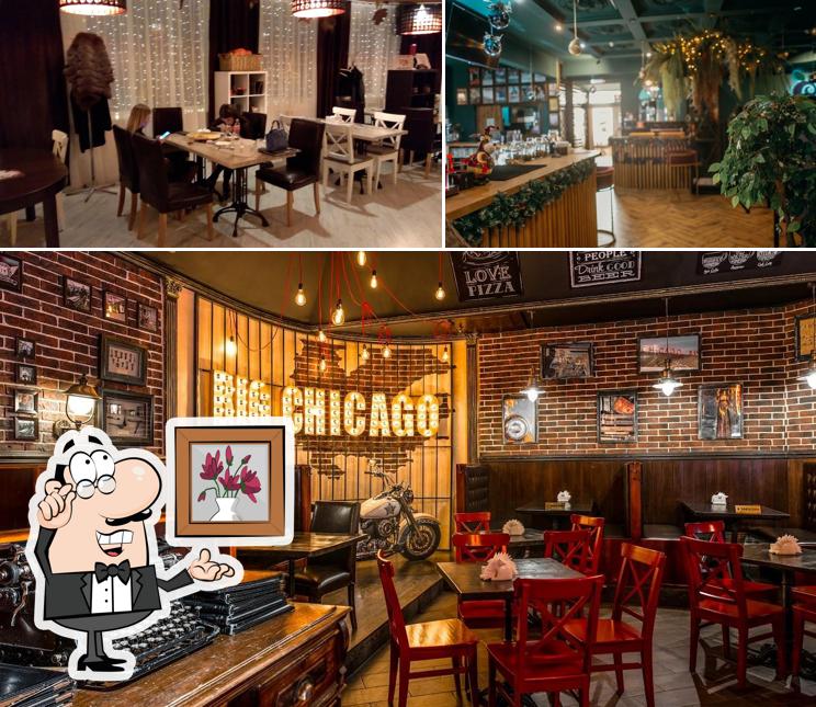 Интерьер "Большого Чикаго"
