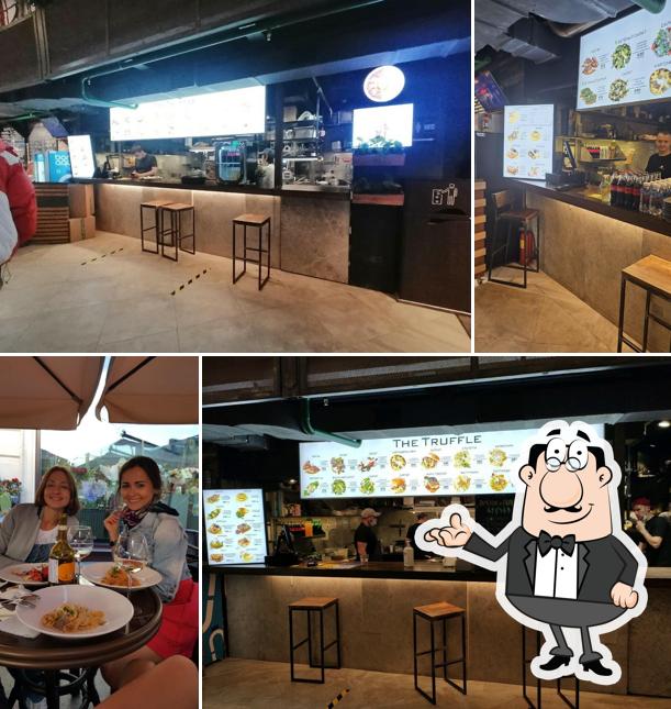 Интерьер "Трюфельной"