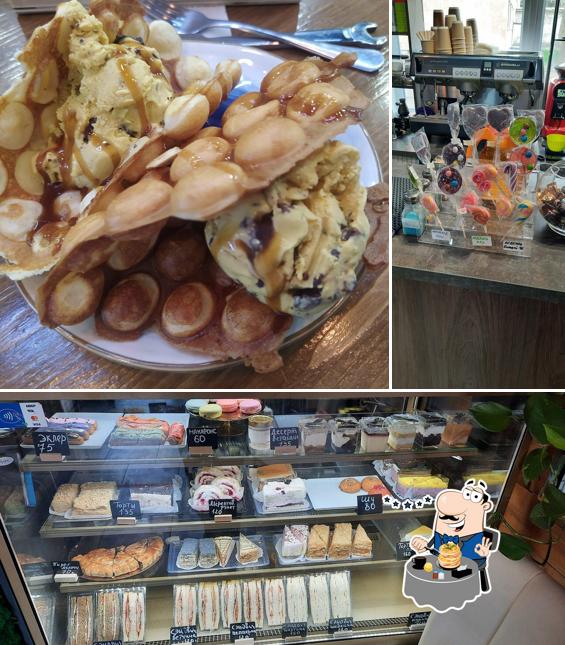 В Глори-Кофе есть еда, напитки и многое другое