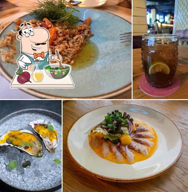 Свекольный салат в "Шафран lounge cafe"