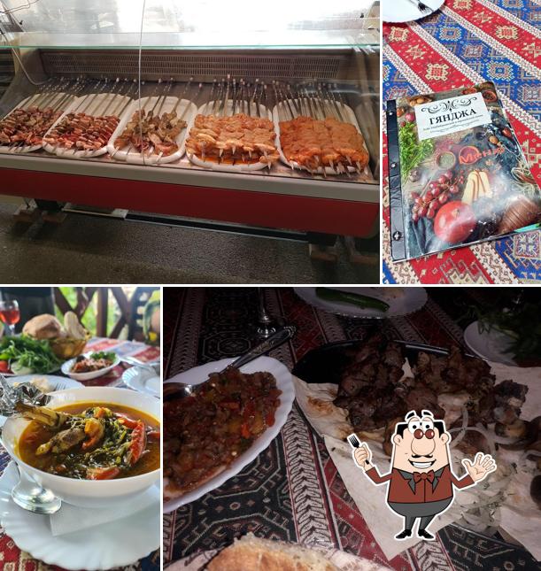 Блюда в "Кафе Гянджа"