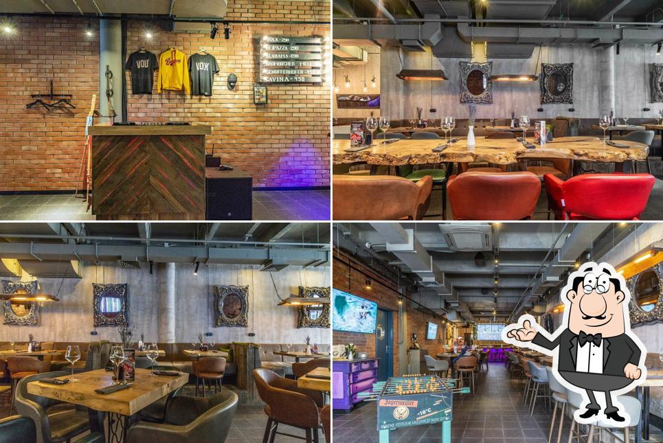 Посмотрите на внутренний интерьер "Волки & Ёлки"