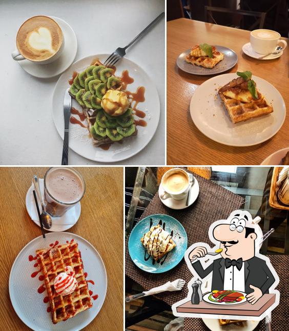 Кофе и Вафли