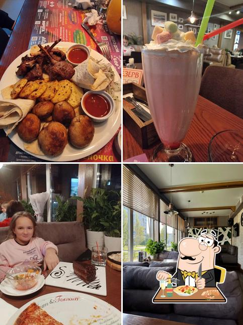 Еда в "Гриле-баре Греночка"