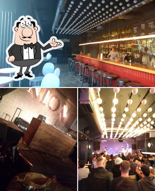 Посмотрите на внутренний интерьер "Юнион"