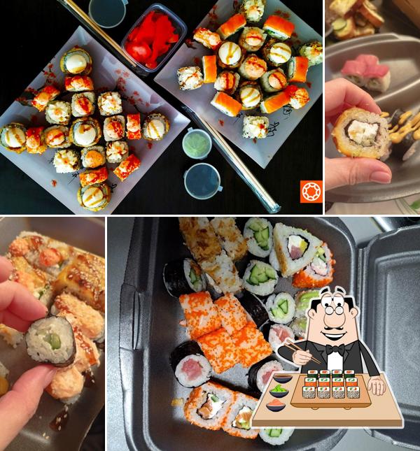 Попробуйте разные виды суши