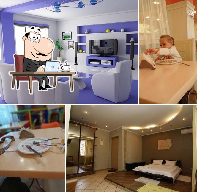 Интерьер "Маминых блинов"