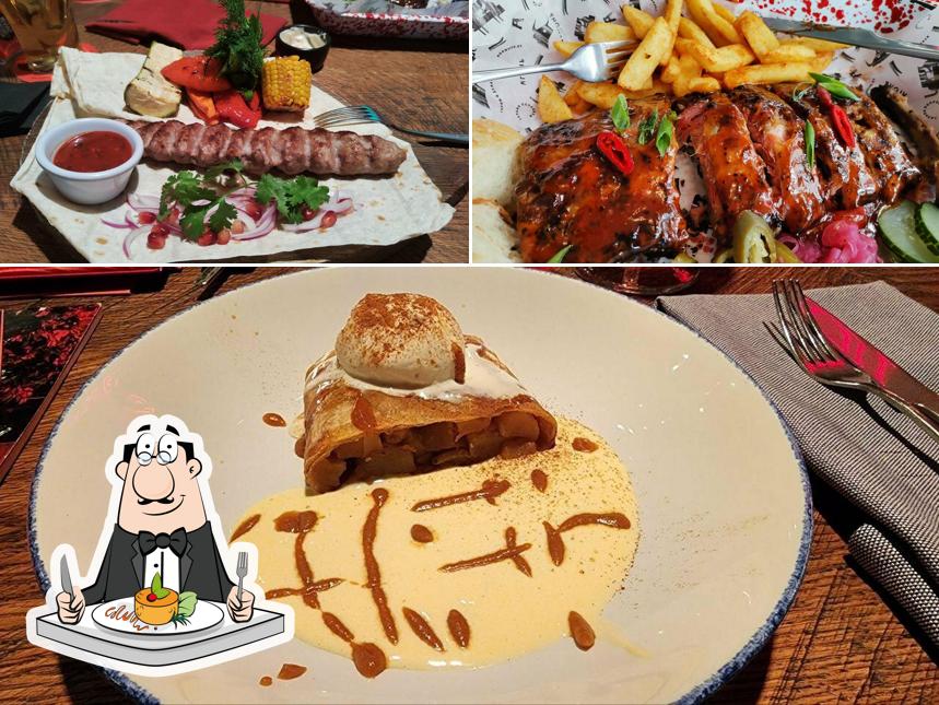 Еда в "Агони BBQ Ratskeller"