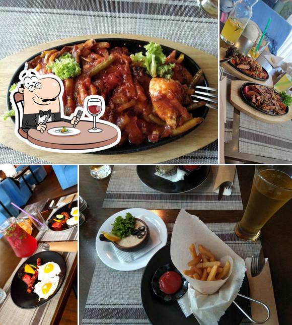 Еда в "Кафе "Брынза""