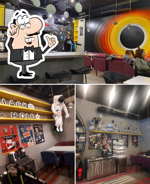 Посмотрите на внутренний интерьер "Чёрной Дыры"