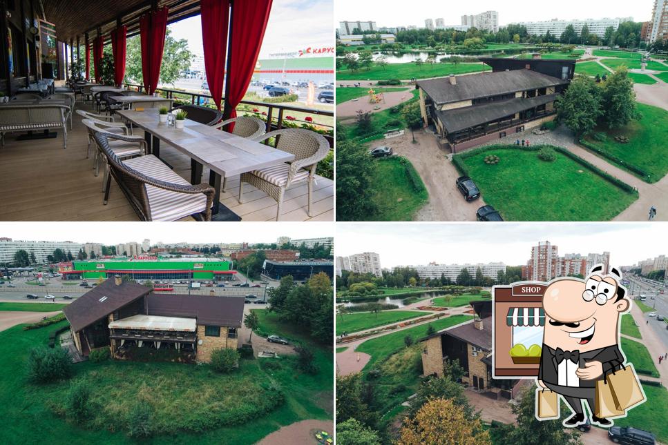 Наслаждайтесь свежим воздухом и пейзажем, открывающемся из "Бадена Баден"