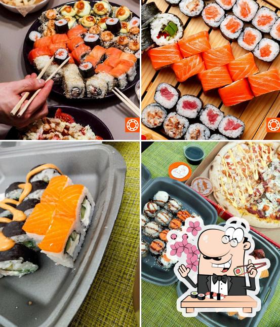 Закажите разные сеты суши