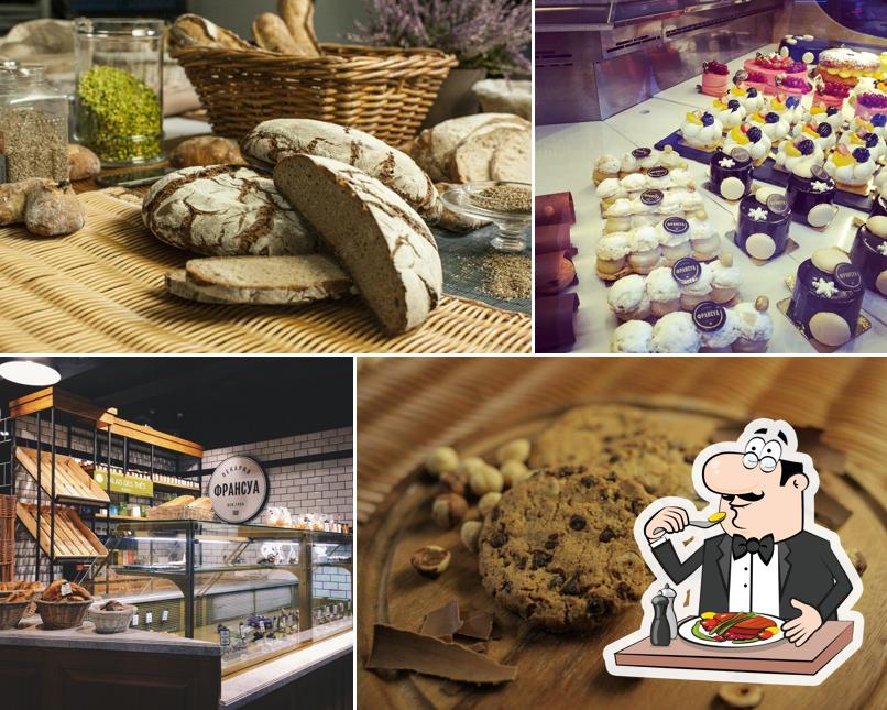 Еда в "Пекарне Франсуа"