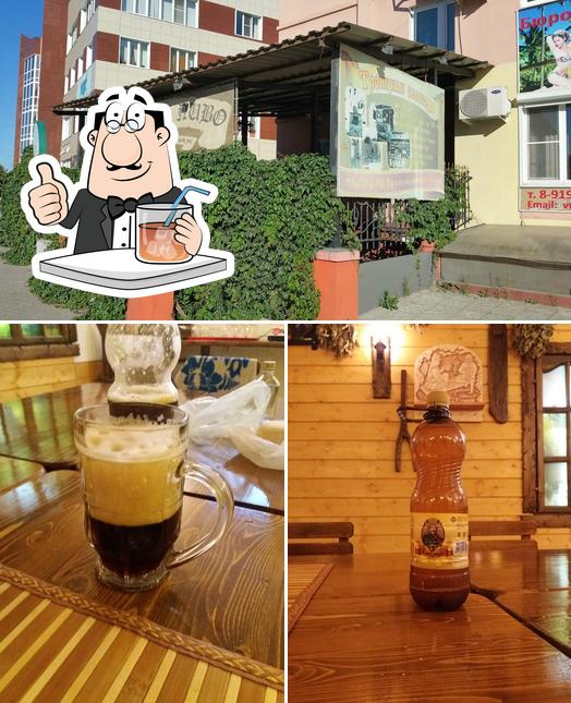 Помимо прочего, в Троицкая слобода есть напитки и внешнее оформление