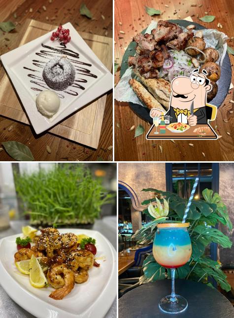 Еда в "Тарантино Баре & Гриле"