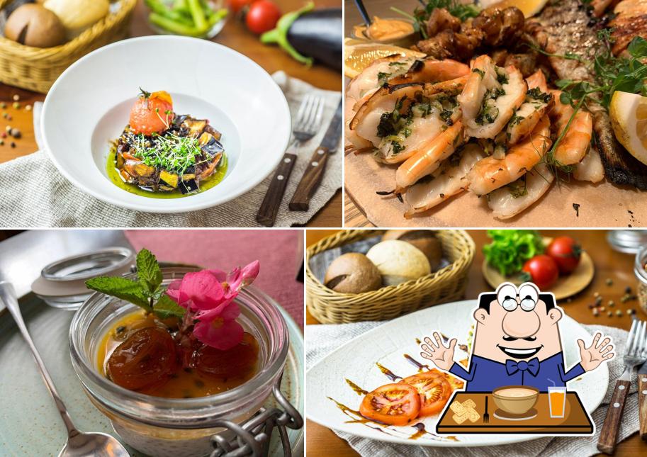 Еда в "Старом Городе, ресторане"