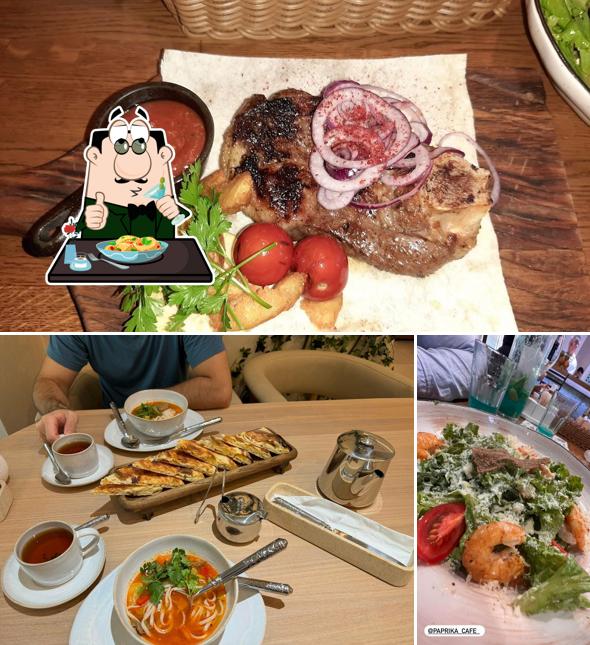 Еда в "Паприке"