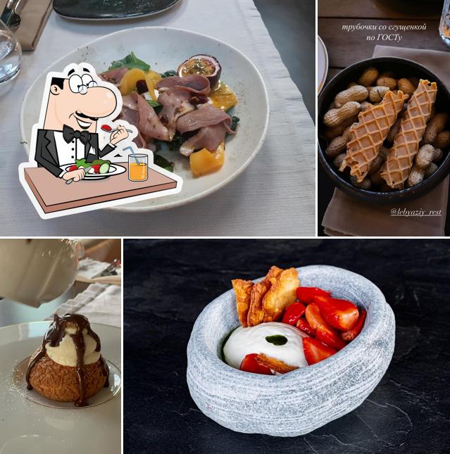 Еда в "Лебяжий"